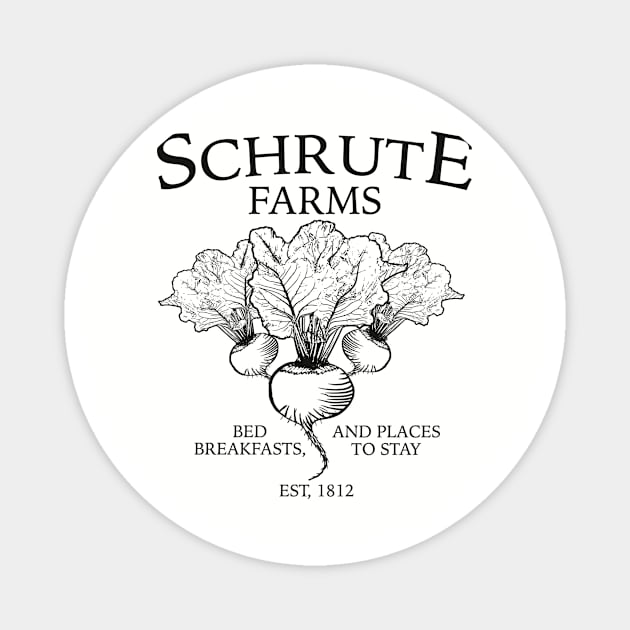 Schrute Farms Magnet by coolab